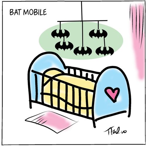 Baby Bat Mobile