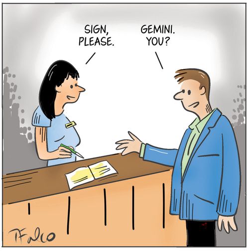 "Gemini. You?"