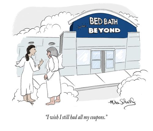 "I wish I still had all my coupons."
