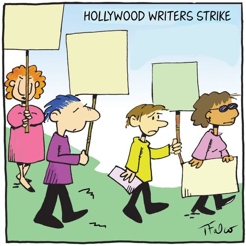 Hollywood Writers Strike