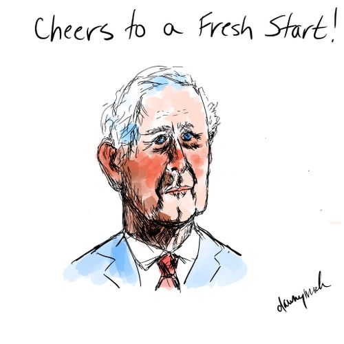 "Cheers to a Fresh Start!"