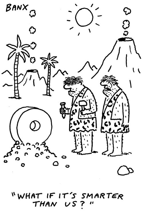 "What if it's smarter than us?"