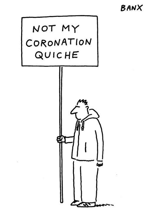 Not My Coronation Quiche