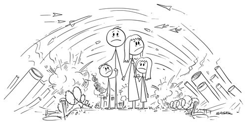 Family in the War