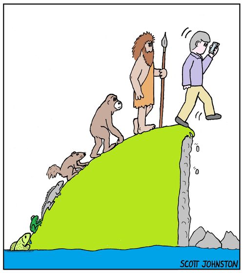 Evolution cliff