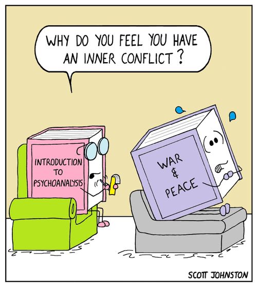 "Why do you feel you have an inner conflict?"