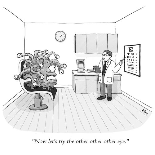"Now let's try the other other other eye."