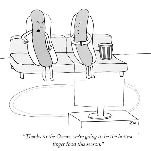 "Thanks to the Oscars, we're going to be the hottest finger food this season."