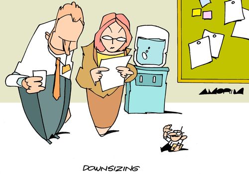 Downsizing.