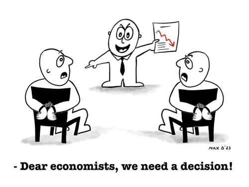 "Dear economists, we need a decision!"