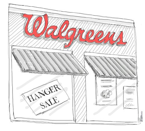 Walgreens: Hanger Sale