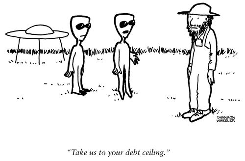 "Take us to your debt ceiling."