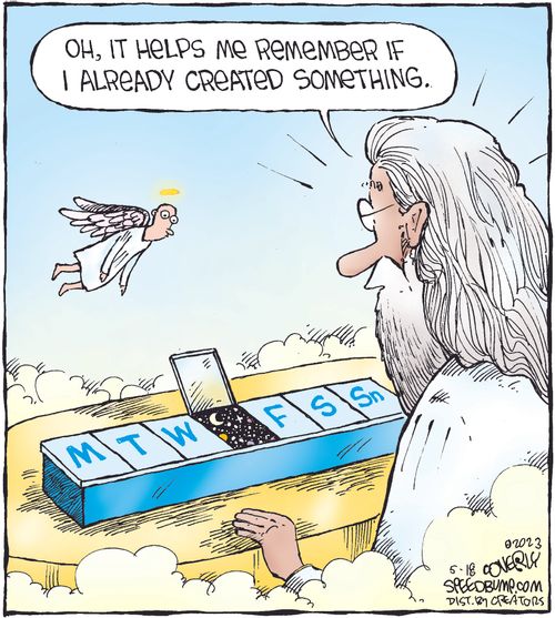 "Oh, it helps me remember if I already created something."