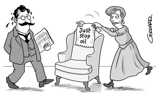 Just stop (macassar) oil