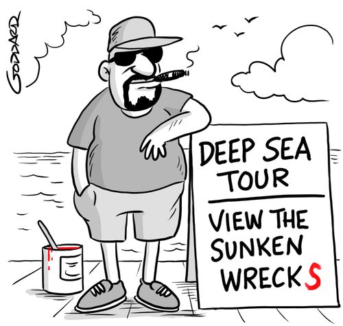 Deep Sea Tour: View the Sunken Wrecks