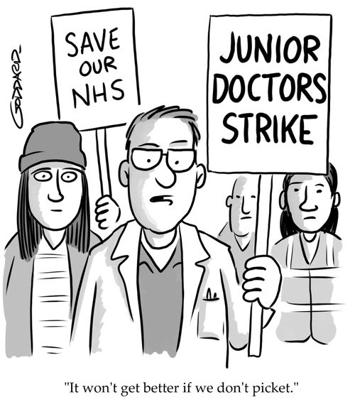 "It won't get better if we don't picket."