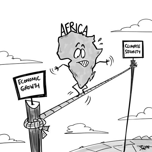 African Tightrope Between Economic Growth and Climate Security