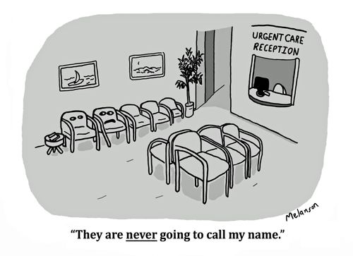 "They are NEVER going to call my name."