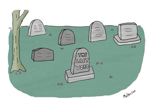 The last word.