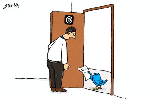 Elon Musk Ditches Twitter Logo
