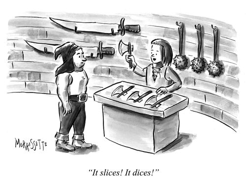 "It slices! It dices!"