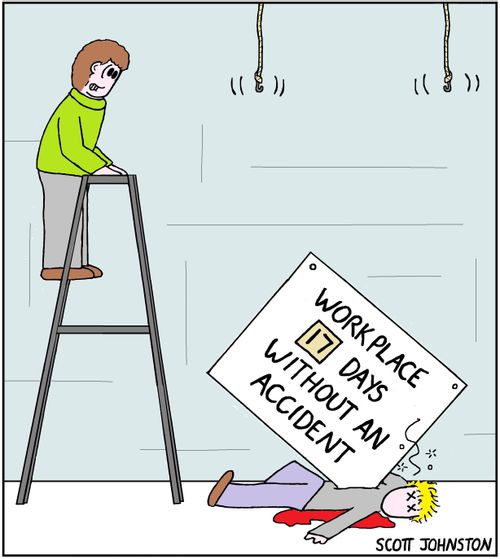 Workplace 17 Days Without An Accident
