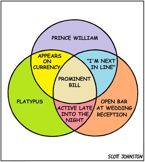 Prominent bill Venn Diagram.