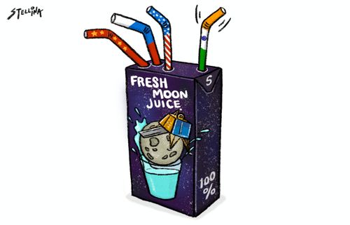 Have a sip of the fresh moon juice