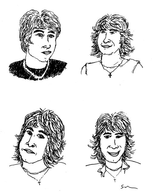 Seventies Hair. 