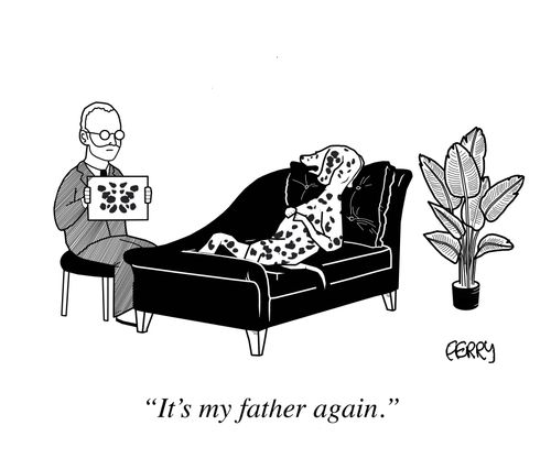 "It's my father again."