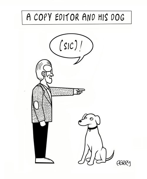 A Copy Editor and His Dog