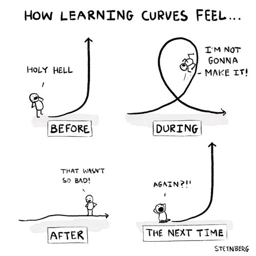 How Learning Curves Feel....