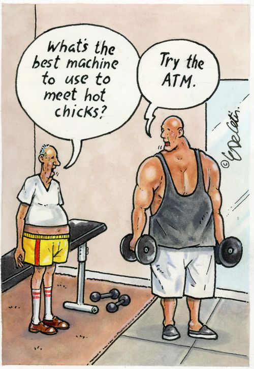 "What's the best machine to use to meet hot chicks?"