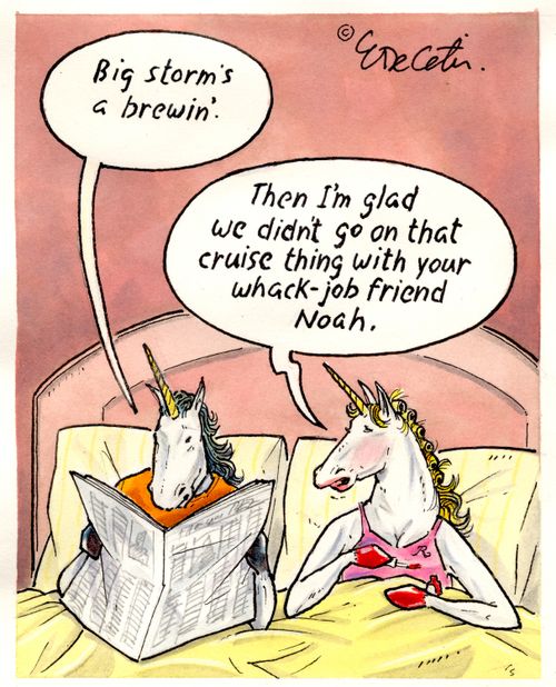"Big storm's a brewin'."