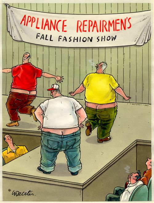 Appliance Repairmen's Fall Fashion Show