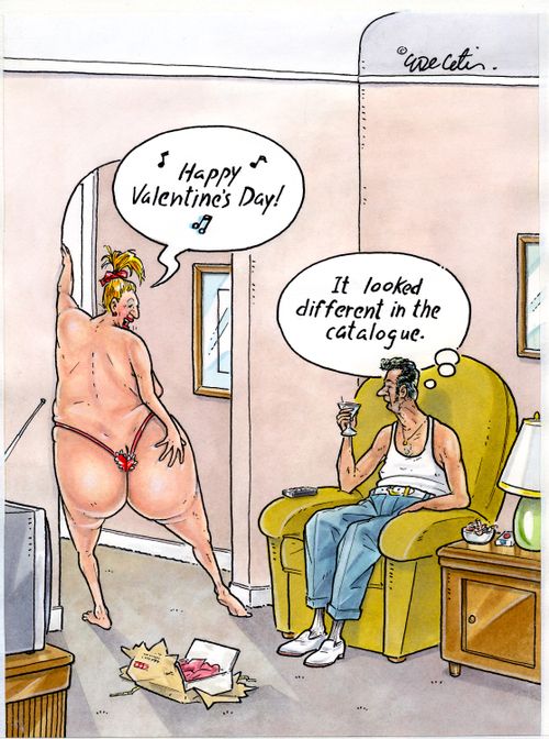 "Happy valentine's day!"