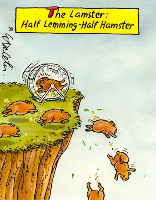 The Lamster: Half Lemming-Half Hamster