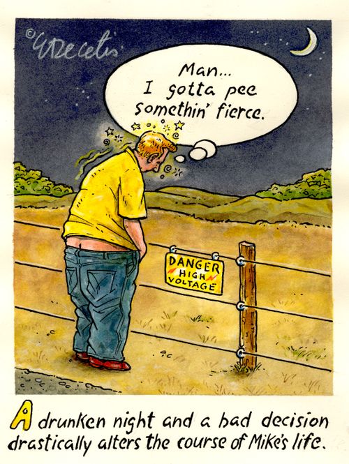 A drunken night and a bad decision drastically alters the course of Mike's life.