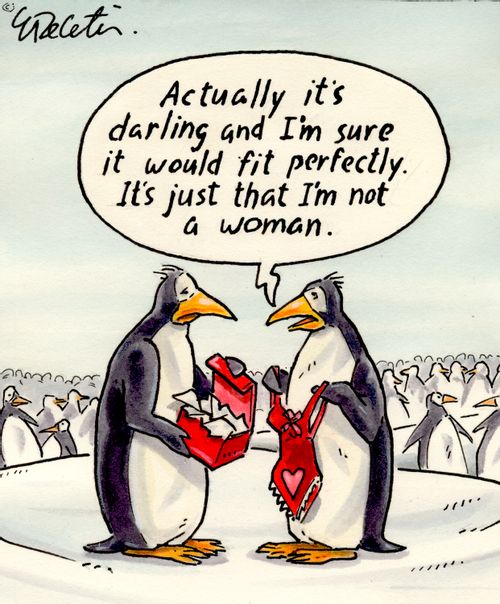 "Actually it's darling and I'm sure it would fit perfectly. It's just that I'm not a woman."