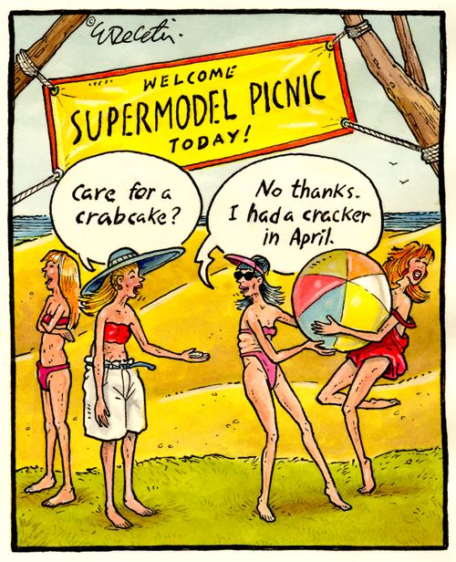 "No thanks. I had a cracker in April."