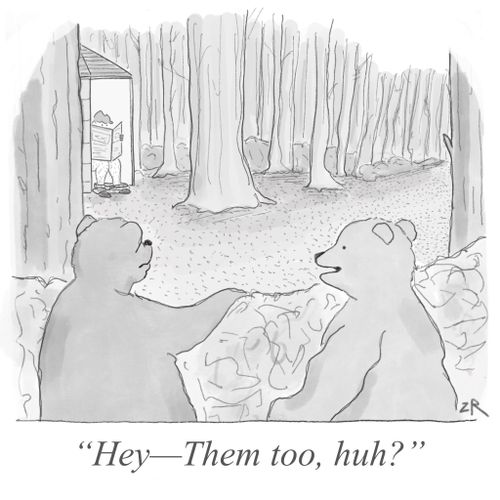 "Hey - Them too, huh?"