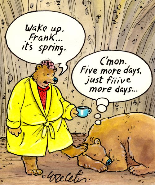 "C'mon five more days, just fiiive more days...."