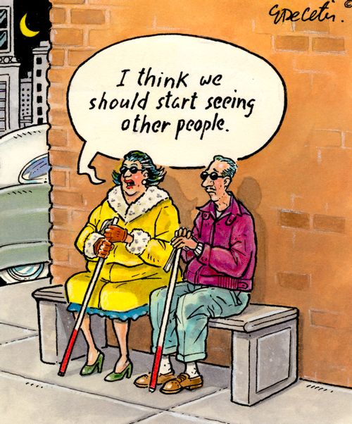 "I think we should start seeing other people."