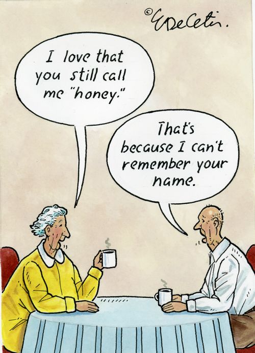 "I love that you still call me 'honey'."