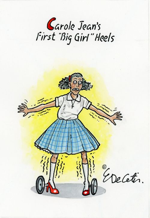 Carole Jean's First "Big Girl" Heels