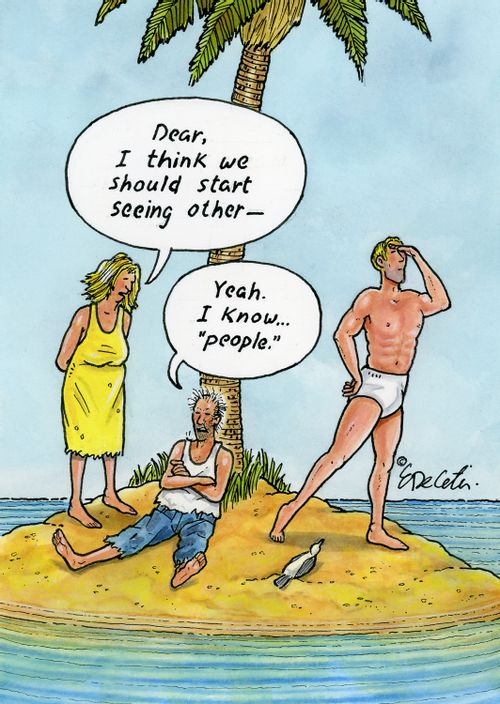 "Dear, I think we should start seeing other - "