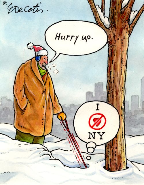"Hurry up."