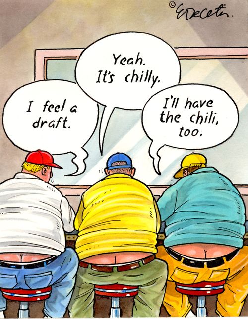 "I feel a draft."