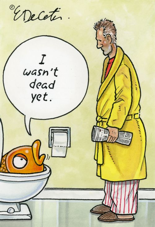 "I wasn't dead yet."
