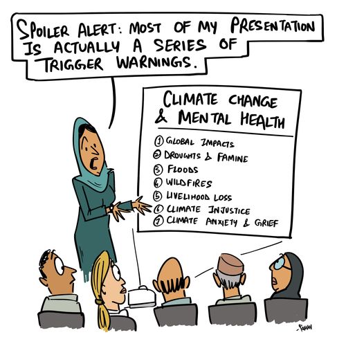 Spoiler alert: most of my presentation is actually a series of trigger warnings.